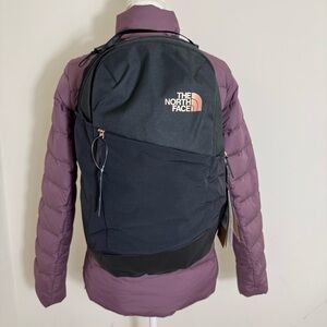 The North Face Women’s Isabella 3.0 Backpack TNF Black Light Heather Coral NEW